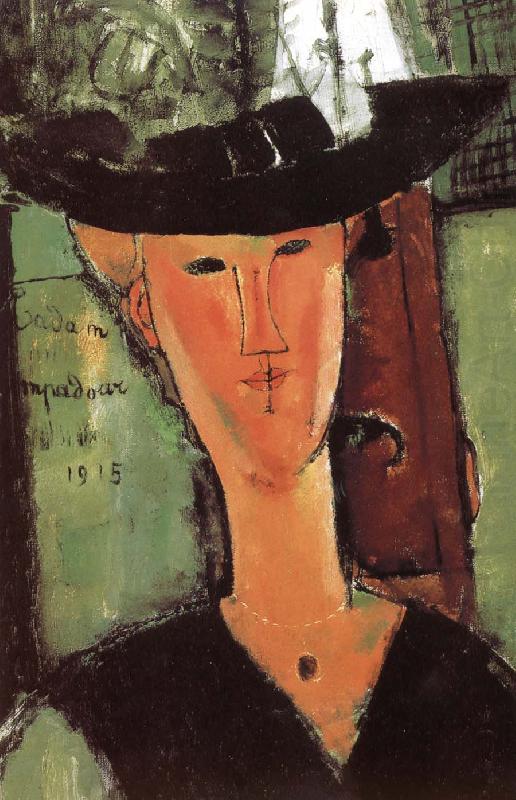 Amedeo Modigliani Madame Pompadour china oil painting image